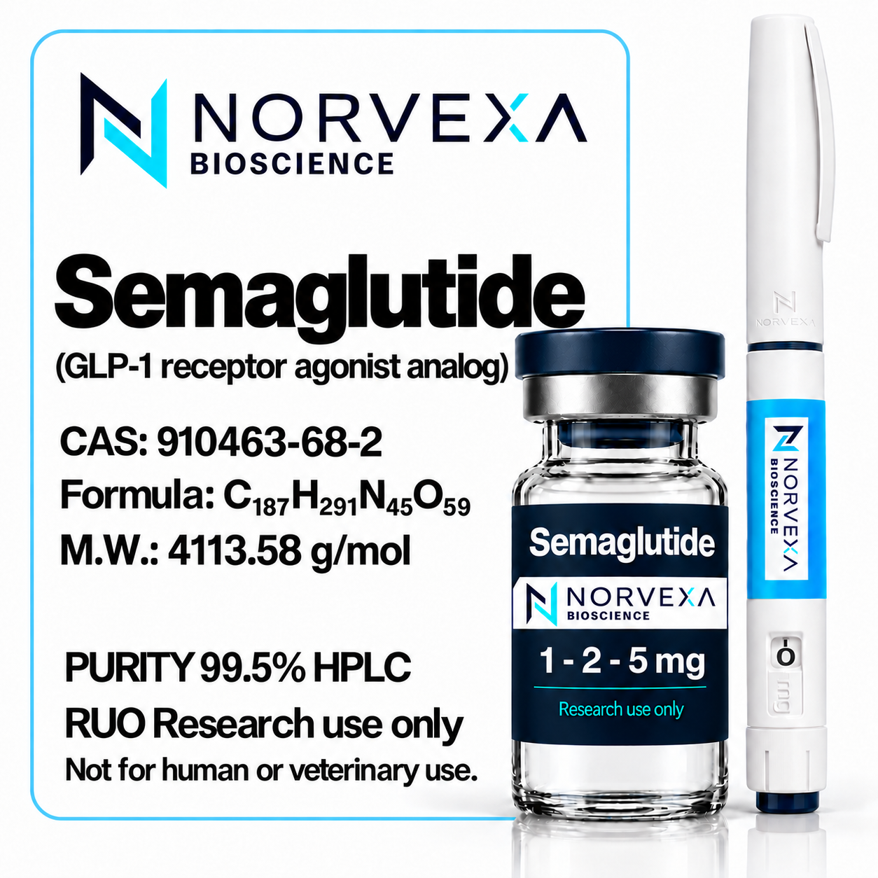 Semaglutide research product