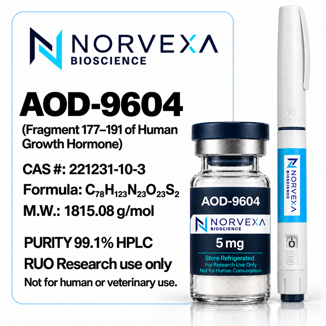 AOD 9604 research product