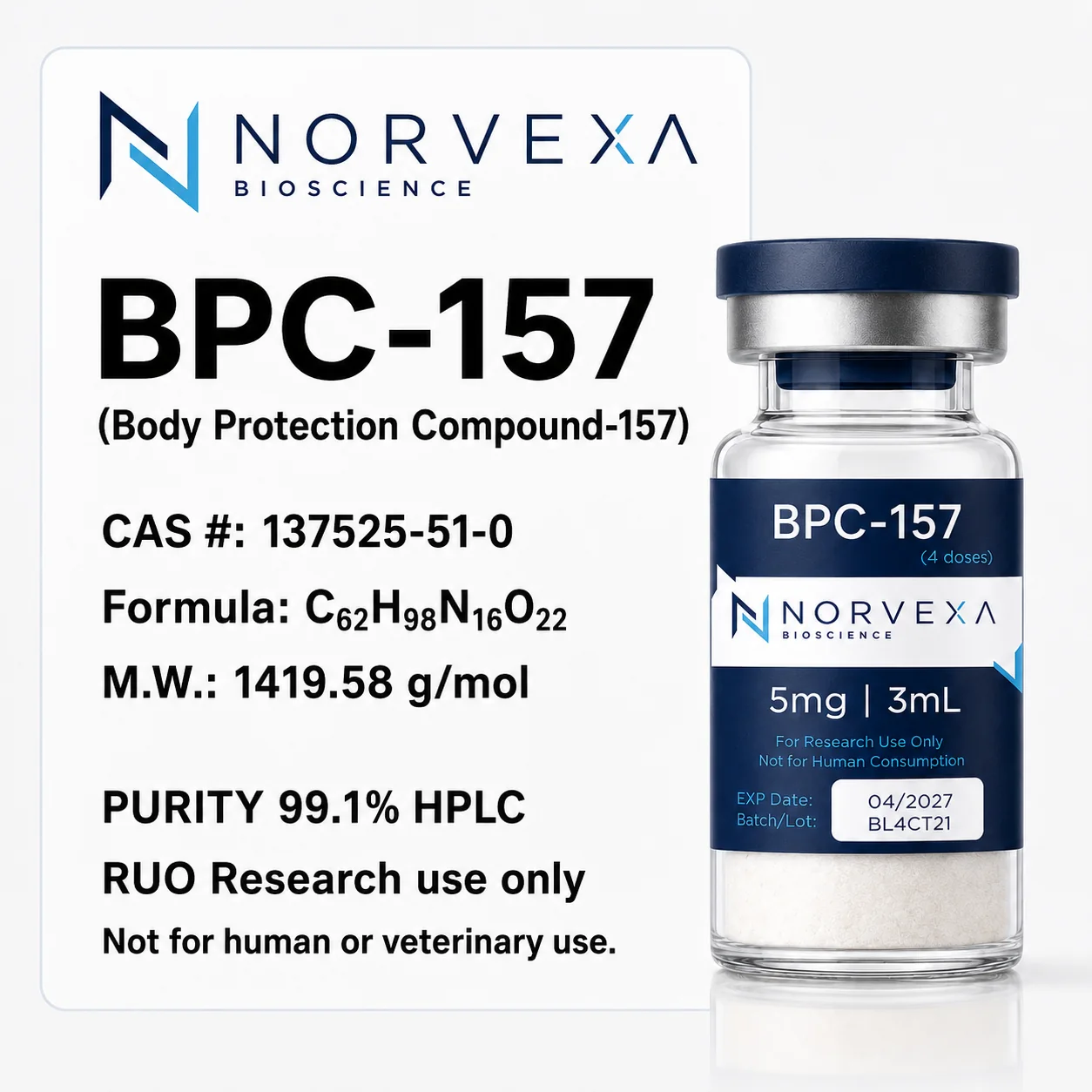 BPC-157 research product