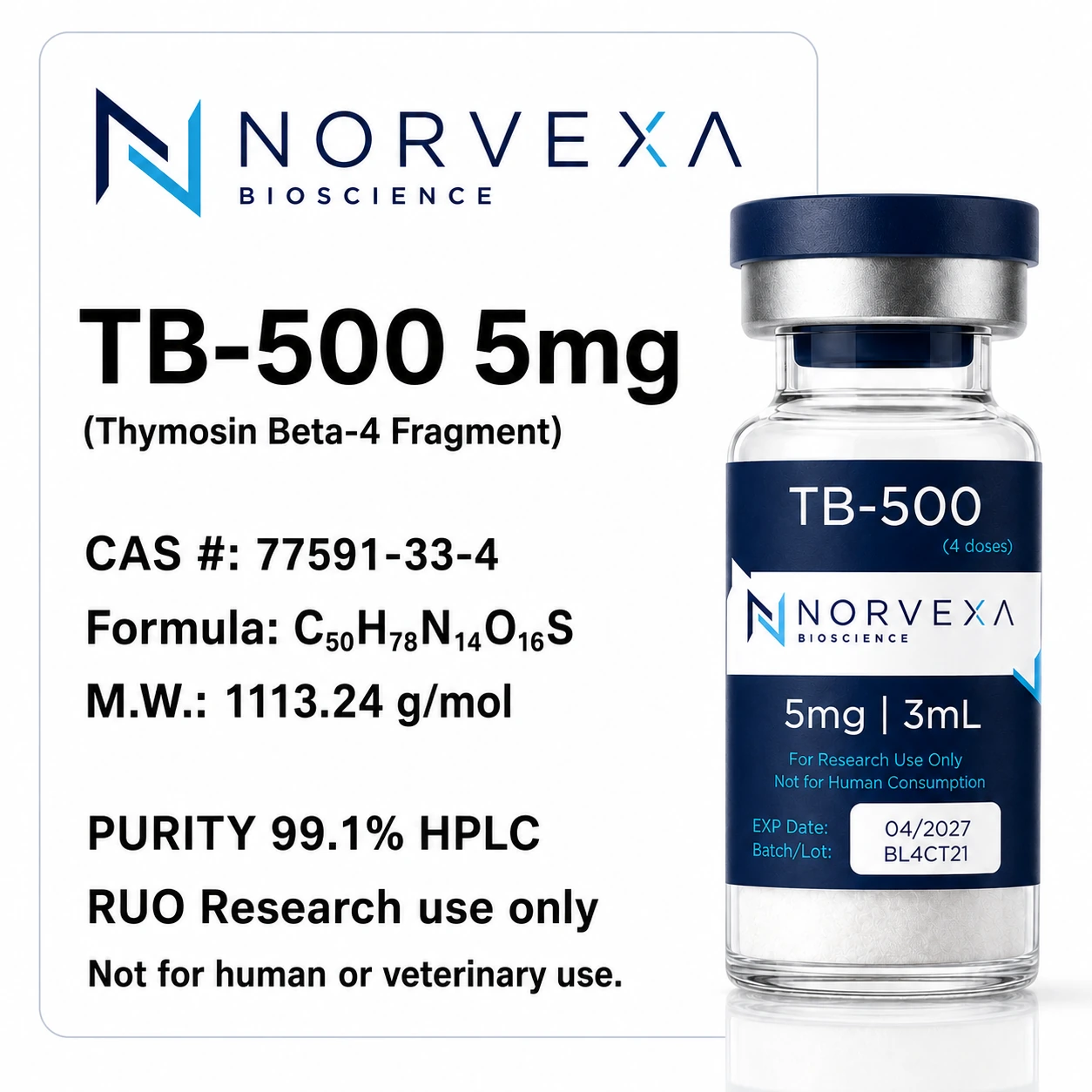 TB-500 research product