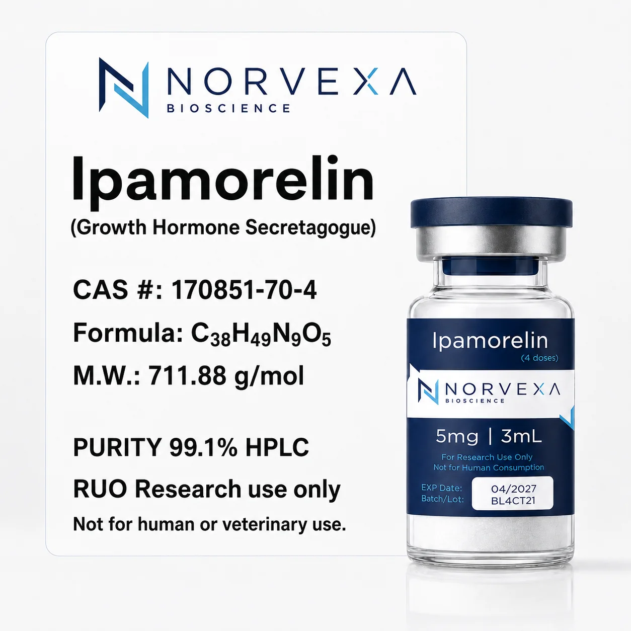 Ipamorelin research product