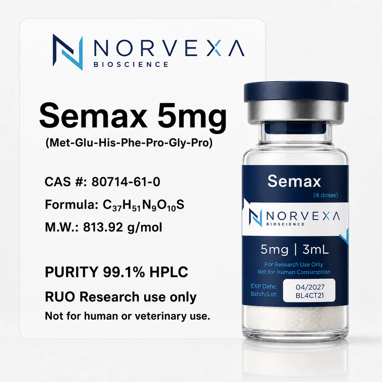 Semax research product